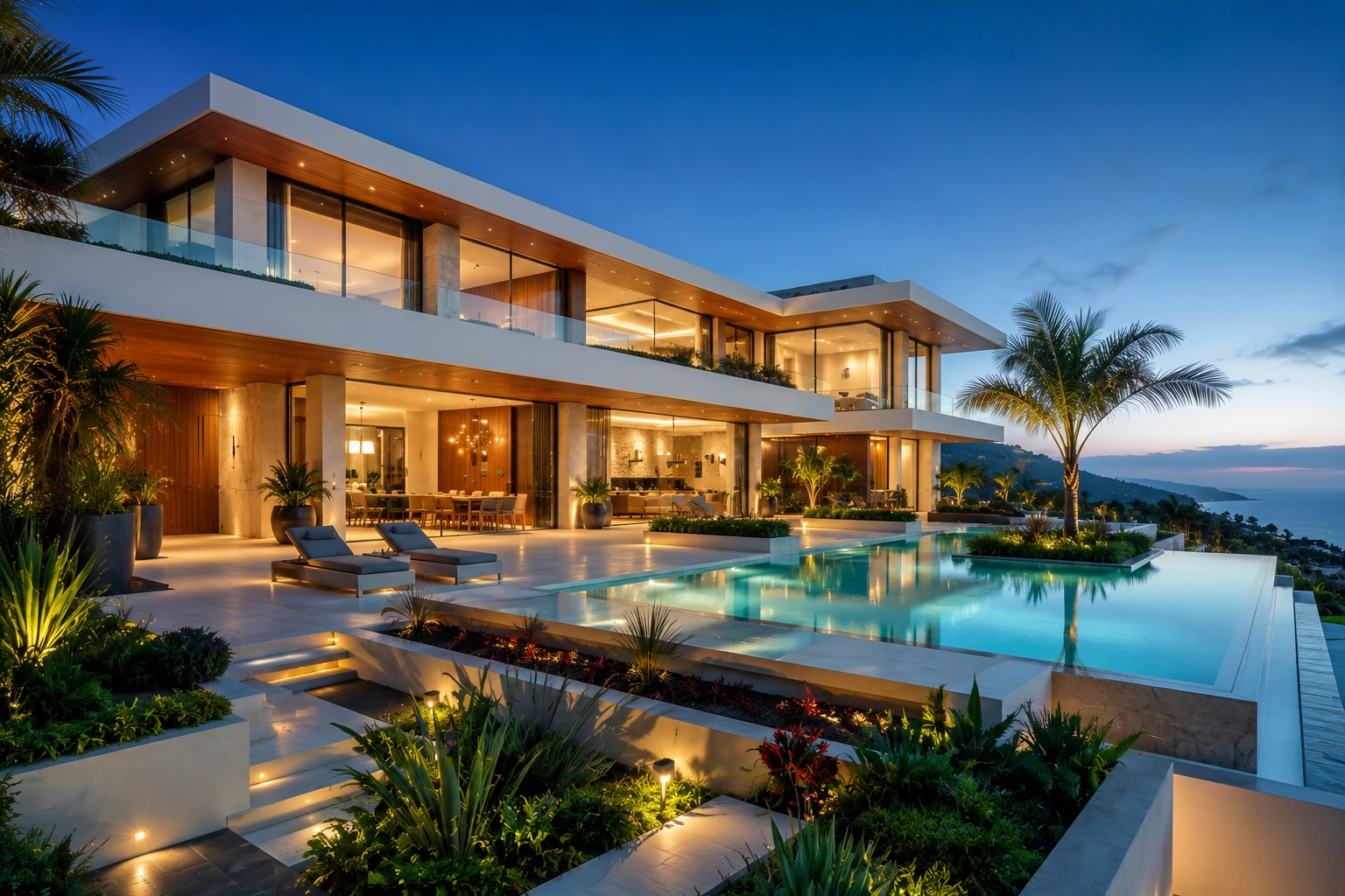 Luxury Villas Rendering